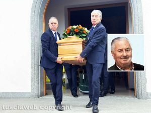 Viterbo - I funerali di Enrico Pesci