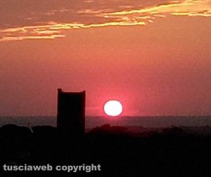 Viterbo - Un tramonto