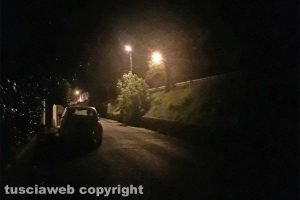 Montefiascone - Via Tartarola al buio
