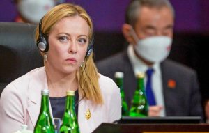 Giorgia Meloni al G20 di Bali