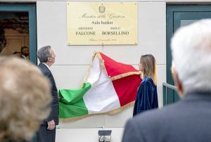 Palermo - L'aula bunker di Palermo intitolata ai giudici Giovanni Falcone e Paolo Borsellino