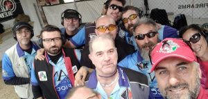 Sport - Tiro a volo - Il gruppo dello Shooting club Vasanello con Max Gazzè