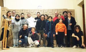 Castel Sant'Elia - La raccolta di prodotti alimentari per la Caritas