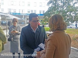 L'assessore alla sanità Alessio D'Amato