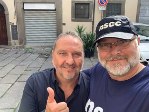Viterbo - Troupe Oak Island - A sinistra Gianluca Di Prospero
