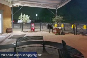 Ospedale di Belcolle - La sala d'attesa dei familiari al pronto soccorso