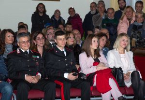 Soriano nel Cimino - Conferimento cittadinanza onoraria al comandante della stazione dei carabinieri Paolo Lonero