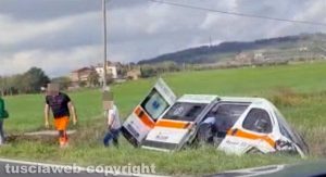 Viterbo - Incidente sulla Commenda