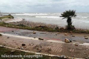 Mareggiata a Civitavecchia