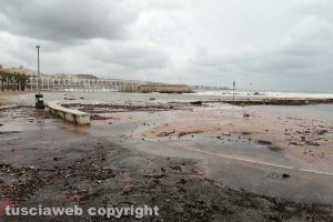 Mareggiata a Civitavecchia