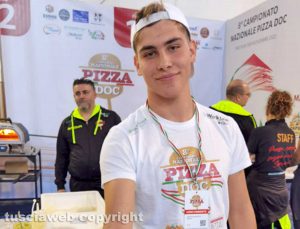 Il viterbese Andrea Manili al campionato nazionale della pizza