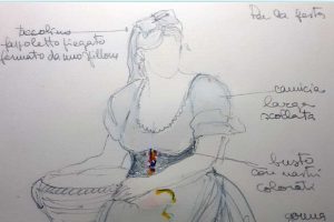 Nuovo costume per la Compagnia delle lavandaie della Tuscia