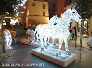 Natale - Le luminarie a Civitavecchia