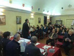 Inaugurazione mostra a palazzo Santoro