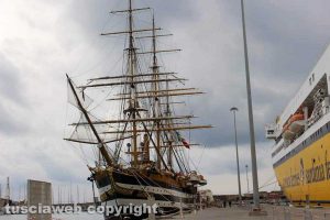 La nave scuola Amerigo Vespucci