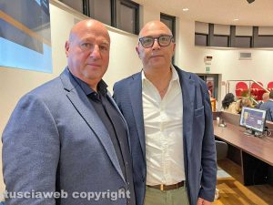 Viterbo - Ettore Bacchelli e Fabio Turco