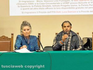 Maria Paola Angelini e Mohammed Kdib