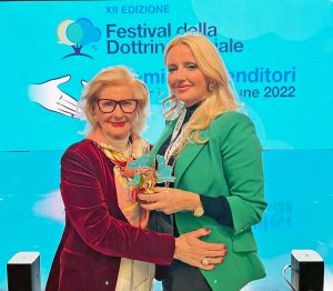 Verona - Dominga Cotarella al Festival della Dottrina Sociale