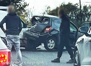 L'incidente sulla superstrada