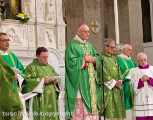 Viterbo - Messa di ringraziamento per il vescovo Lino Fumagalli