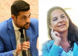 Raffaele Cacciapuoti e Emanuela Mari