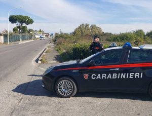 Viterbo - Strada Tuscanese - I controlli dei carabinieri