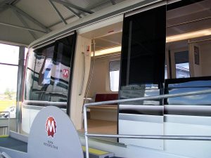 Roma - Un treno della metropolitana C