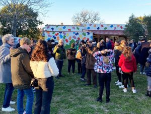 Viterbo - L'inaugurazione dei murales all'oratorio delle Farine