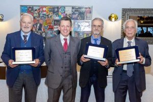 Avvocati - Toghe d'oro a Giorgio Barili, Luigi Colesanti, Roberto Massatani, Pilerio Spadafora e Giuseppe Trasarti