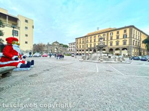 Viterbo - Natale a piazza della Rocca