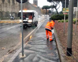 Viterbo - Storni - La bonifica a piazzale Gramsci