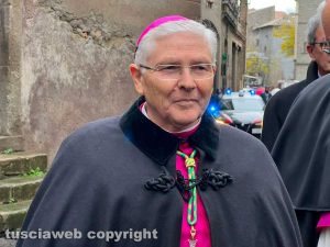 L'arrivo del nuovo vescovo Orazio Francesco Piazza in cattedrale