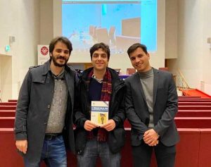 Da sinistra: Alessandro Ricci, Giovanni Esperti, Andrea Pantarelli