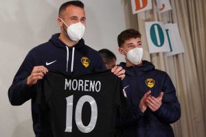 La Viterbese in visita a Villa Rosa