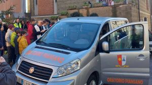 Consegna mezzo della ISAM srl all’oratorio di Piansano
