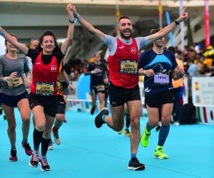 Daniele Gallinella e Federica Angeletti (atletica Alto Lazio)