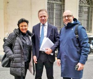 Valentina Paterna, Francesco Lollobrigida e Mauro Rotelli
