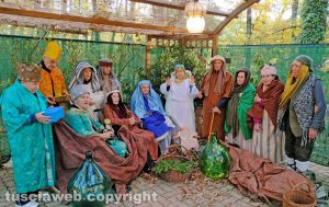 Manziana - Il presepe di Evergreen Residence