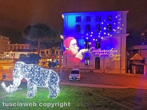 Civitavecchia - Il comune illuminato