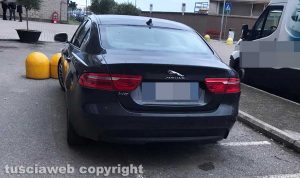 Viterbo - Parcheggio selvaggio a Belcolle