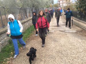Esilio di Santa Rosa - Gruppo di camminatori
