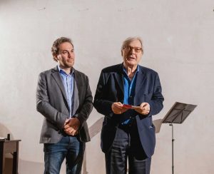 Da sinistra: Massimo Spada e Vittoria Sgarbi
