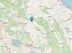 Scossa di terremoto a Pietralunga
