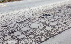 Viterbo - Tratto davanti a Cencioni motorizzazione