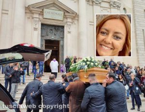 Civitavecchia - I funerali di Nicoletta Golisano