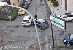 Viterbo - Incidente tra via Monte Nero e via Piave