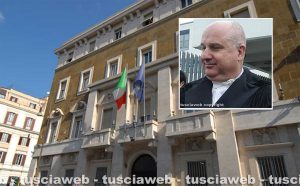 Roma - La sede del Csm (nel riquadro l'avvocato Giuseppe La Bella)