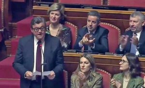 L'intervento di Carlo Calenda in senato