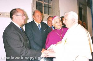 Renzo Trappolini, Benedetto XVI e Lorenzo Chiarinelli