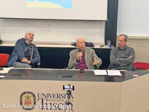 Da sinistra: Paolo Piacentini, Famiano Crucianelli e Roberto Mancinelli